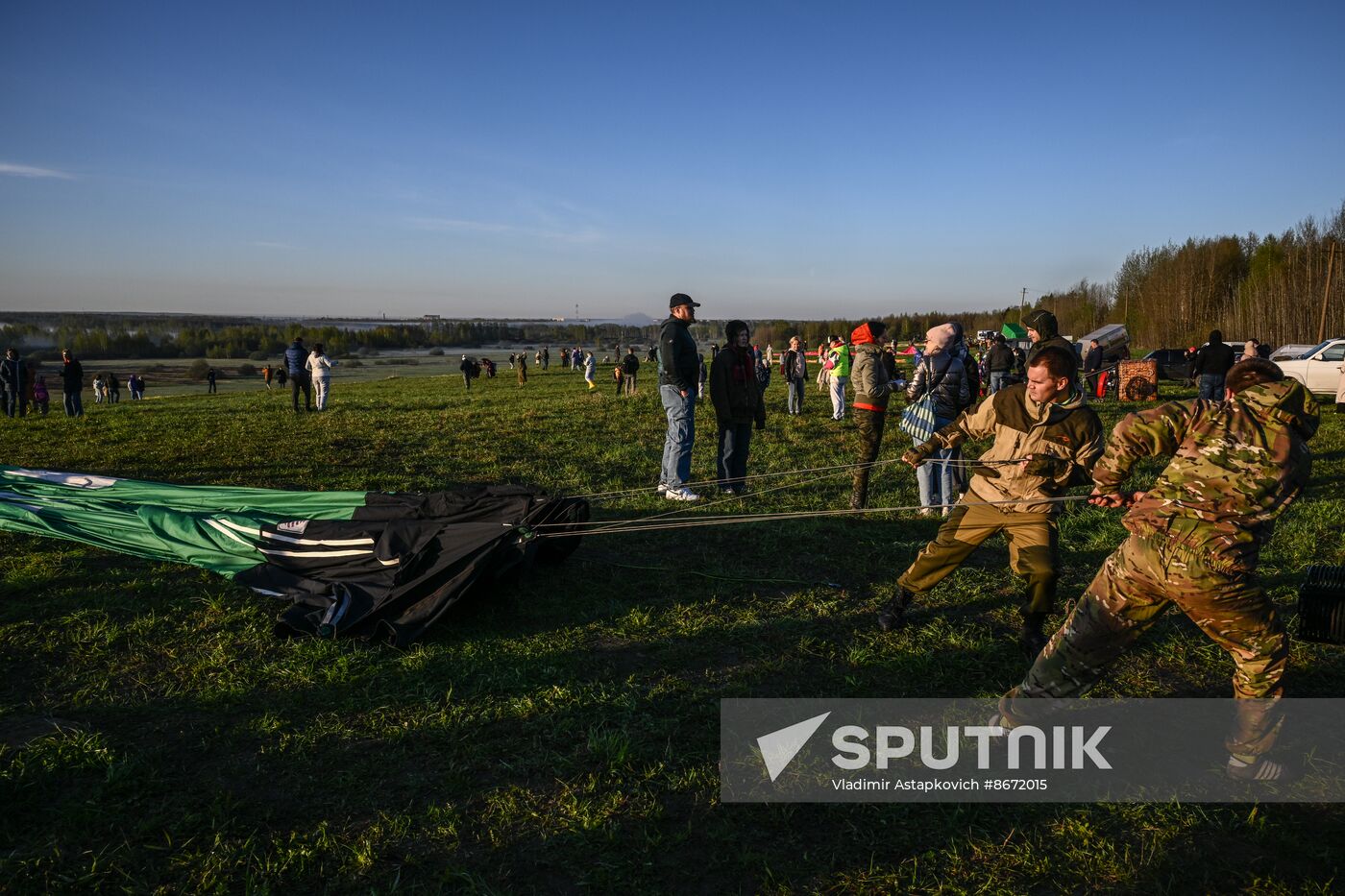 Russia Hot Air Ballooning Festival