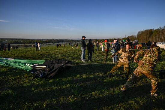 Russia Hot Air Ballooning Festival