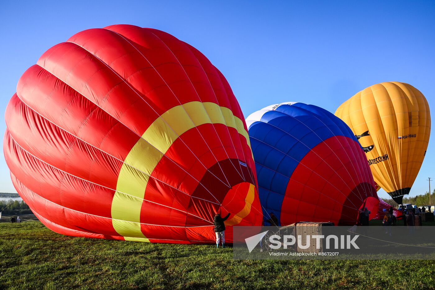 Russia Hot Air Ballooning Festival