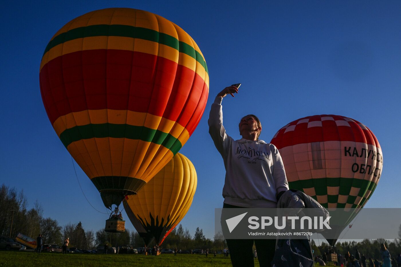 Russia Hot Air Ballooning Festival