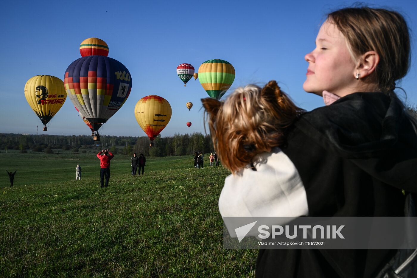 Russia Hot Air Ballooning Festival