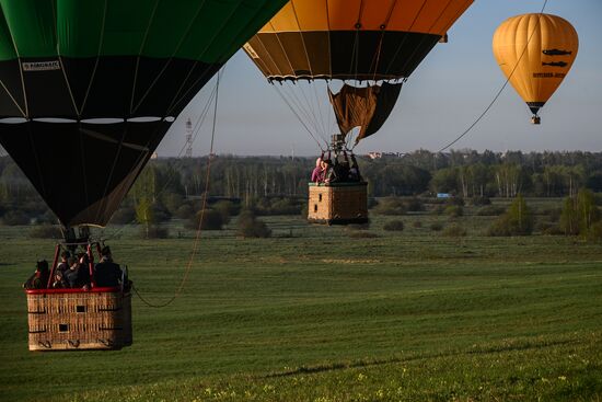 Russia Hot Air Ballooning Festival