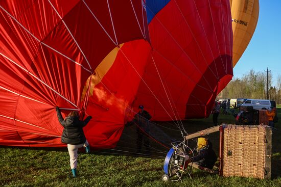 Russia Hot Air Ballooning Festival