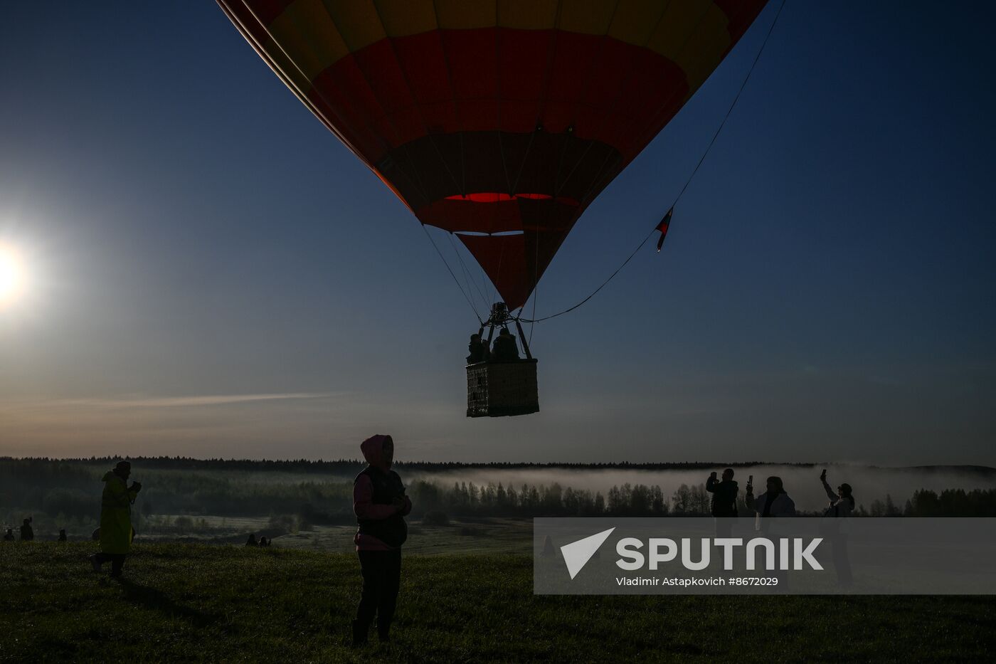 Russia Hot Air Ballooning Festival