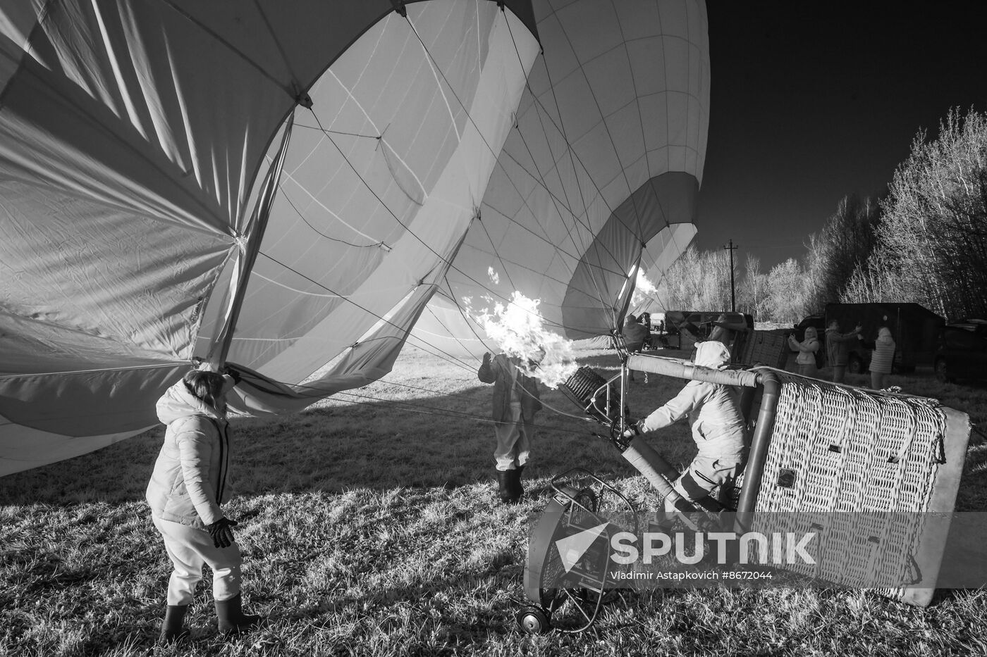 Russia Hot Air Ballooning Festival