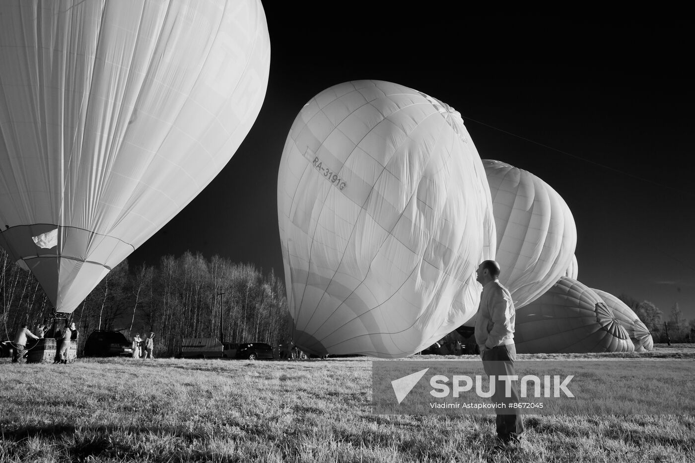 Russia Hot Air Ballooning Festival