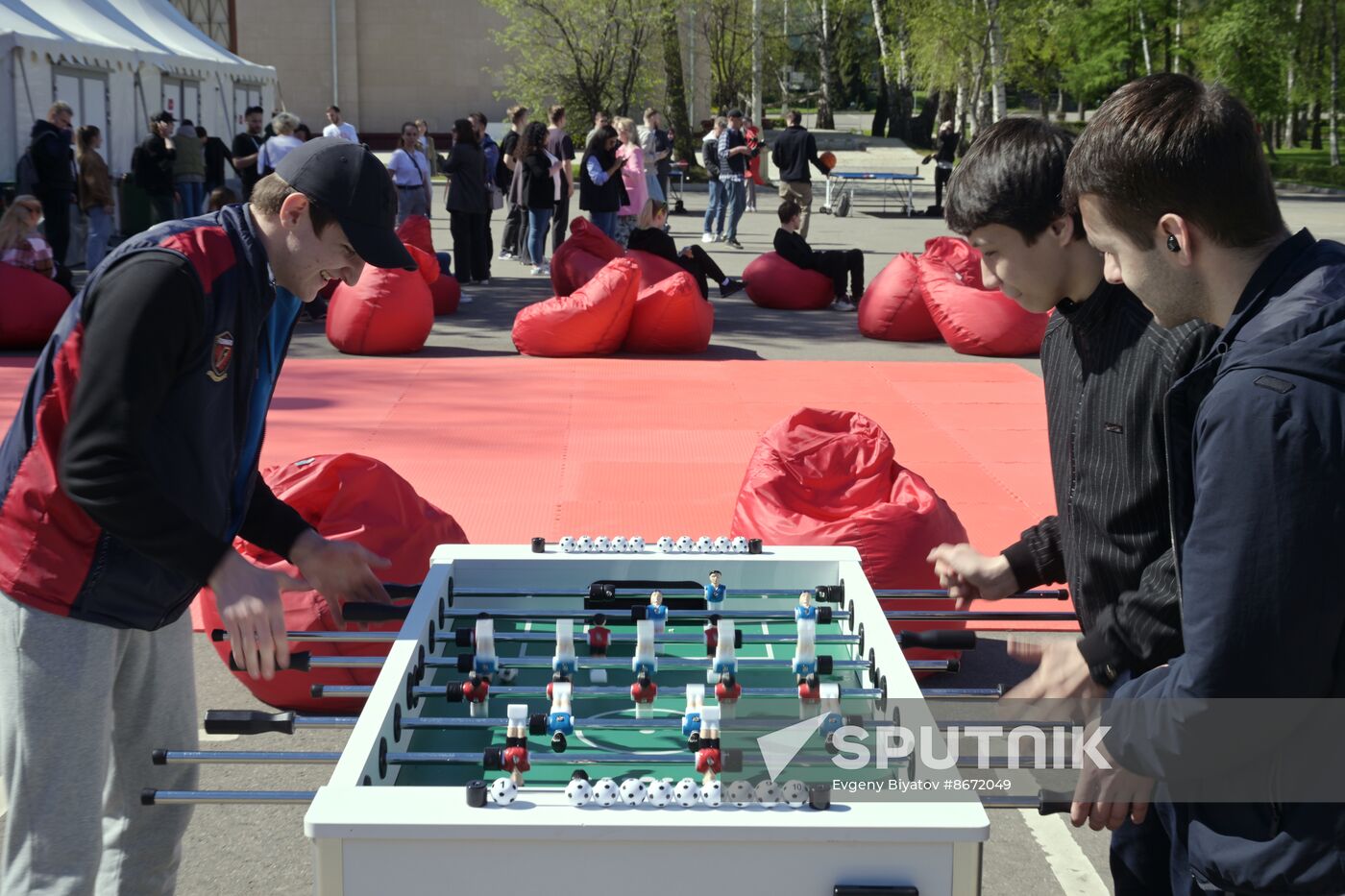 RUSSIA EXPO. Opening of Athletic Russia main sports platform