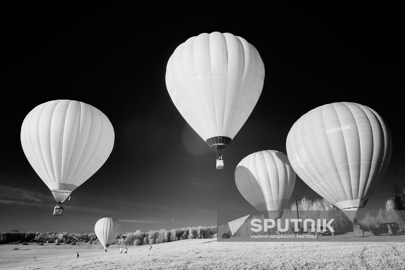 Russia Hot Air Ballooning Festival