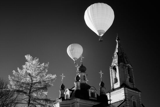 Russia Hot Air Ballooning Festival