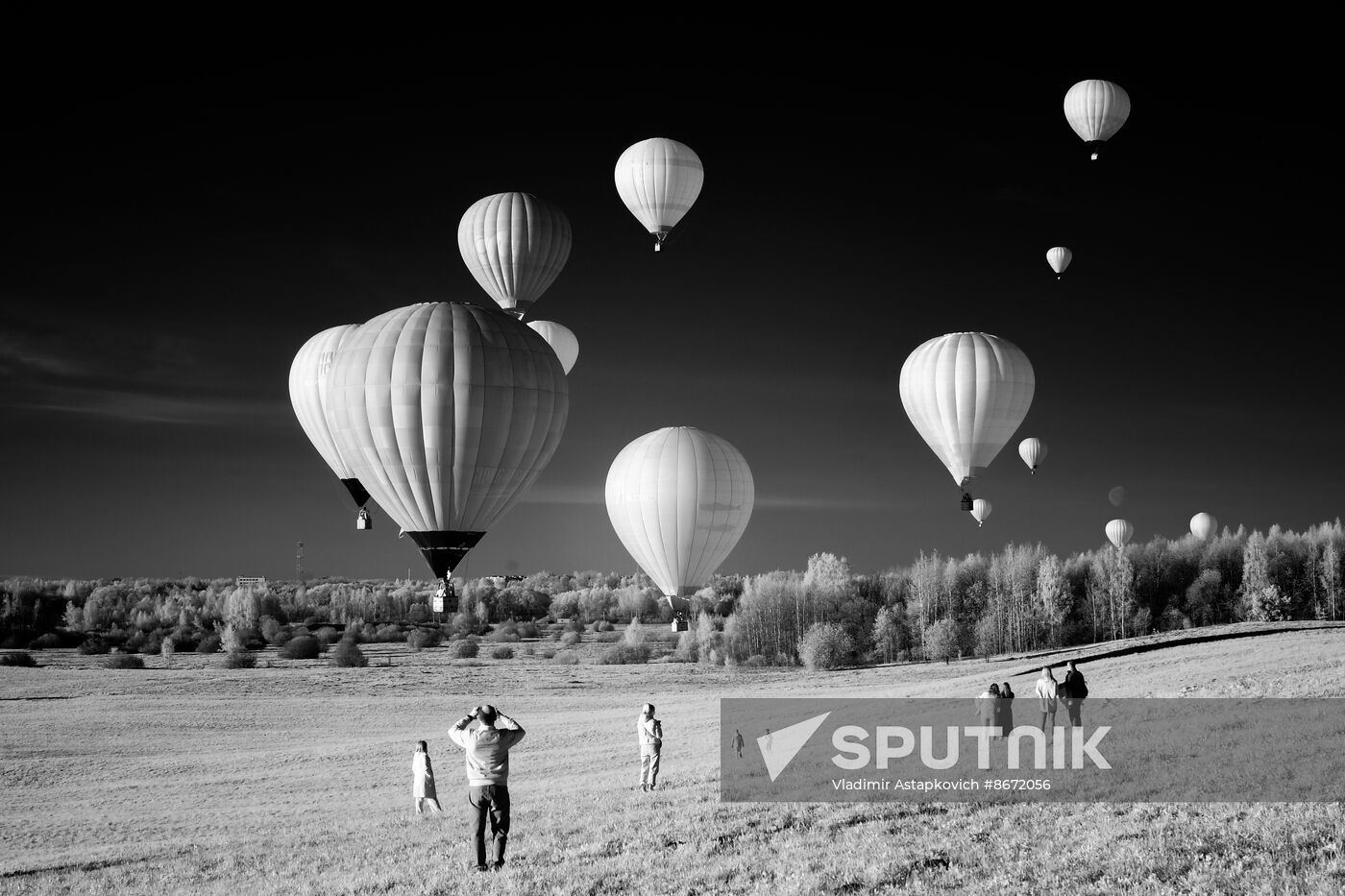 Russia Hot Air Ballooning Festival