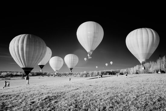 Russia Hot Air Ballooning Festival