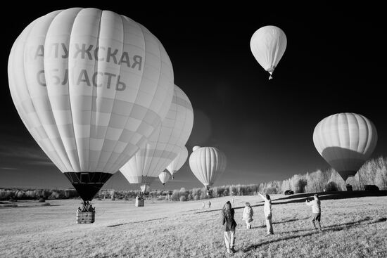 Russia Hot Air Ballooning Festival