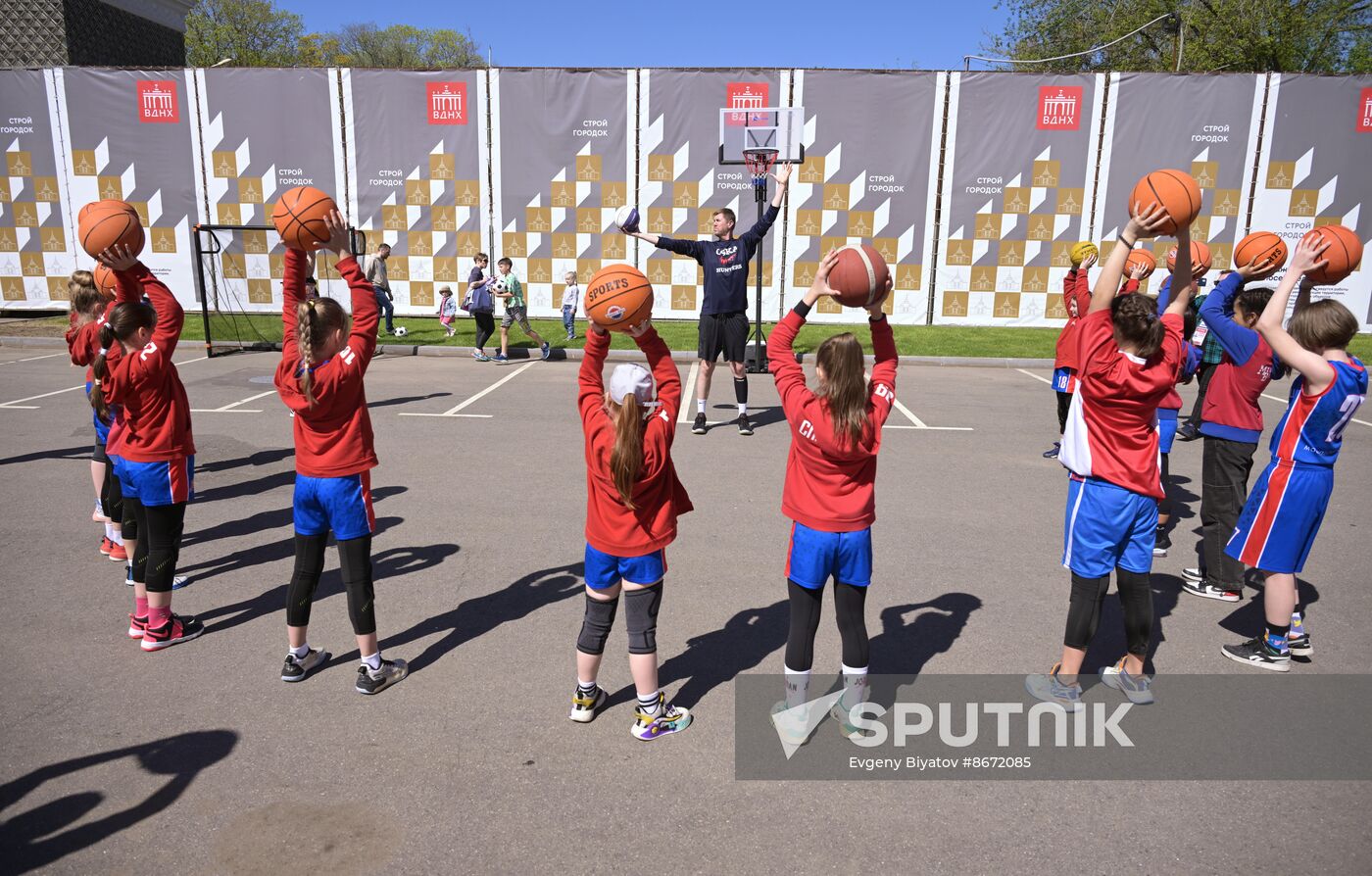 RUSSIA EXPO. Opening of Athletic Russia main sports platform