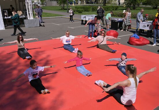 RUSSIA EXPO. Opening of Athletic Russia main sports platform