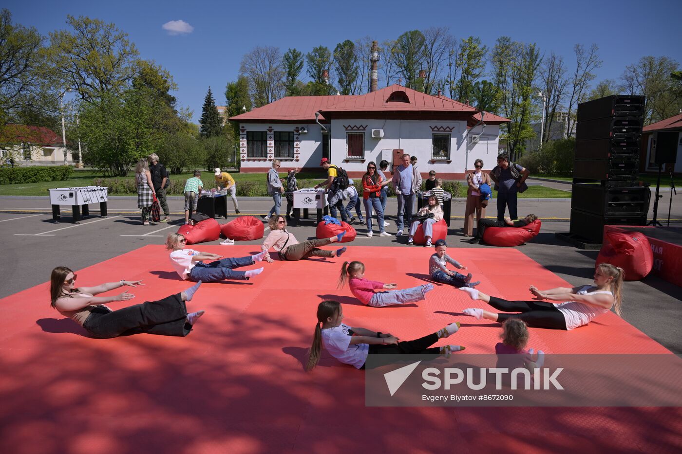 RUSSIA EXPO. Opening of Athletic Russia main sports platform