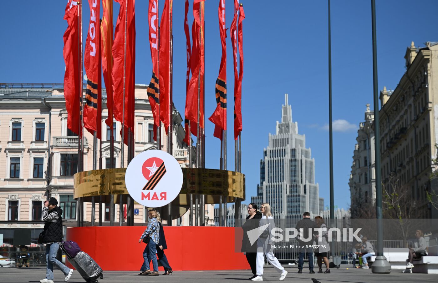 Russia WWII Victory Day Preparations