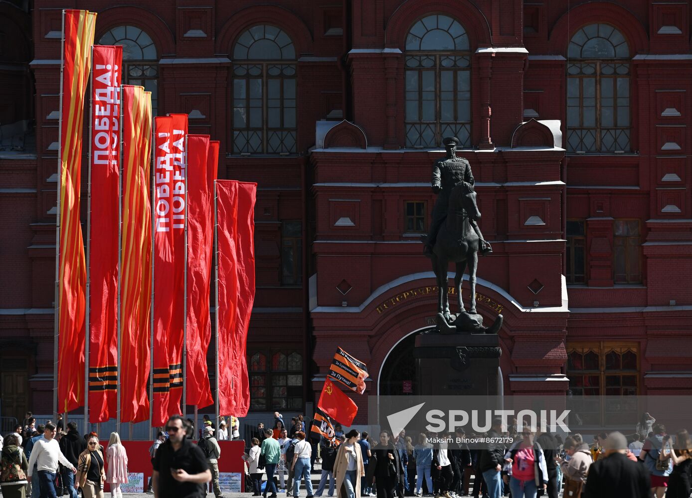 Russia WWII Victory Day Preparations