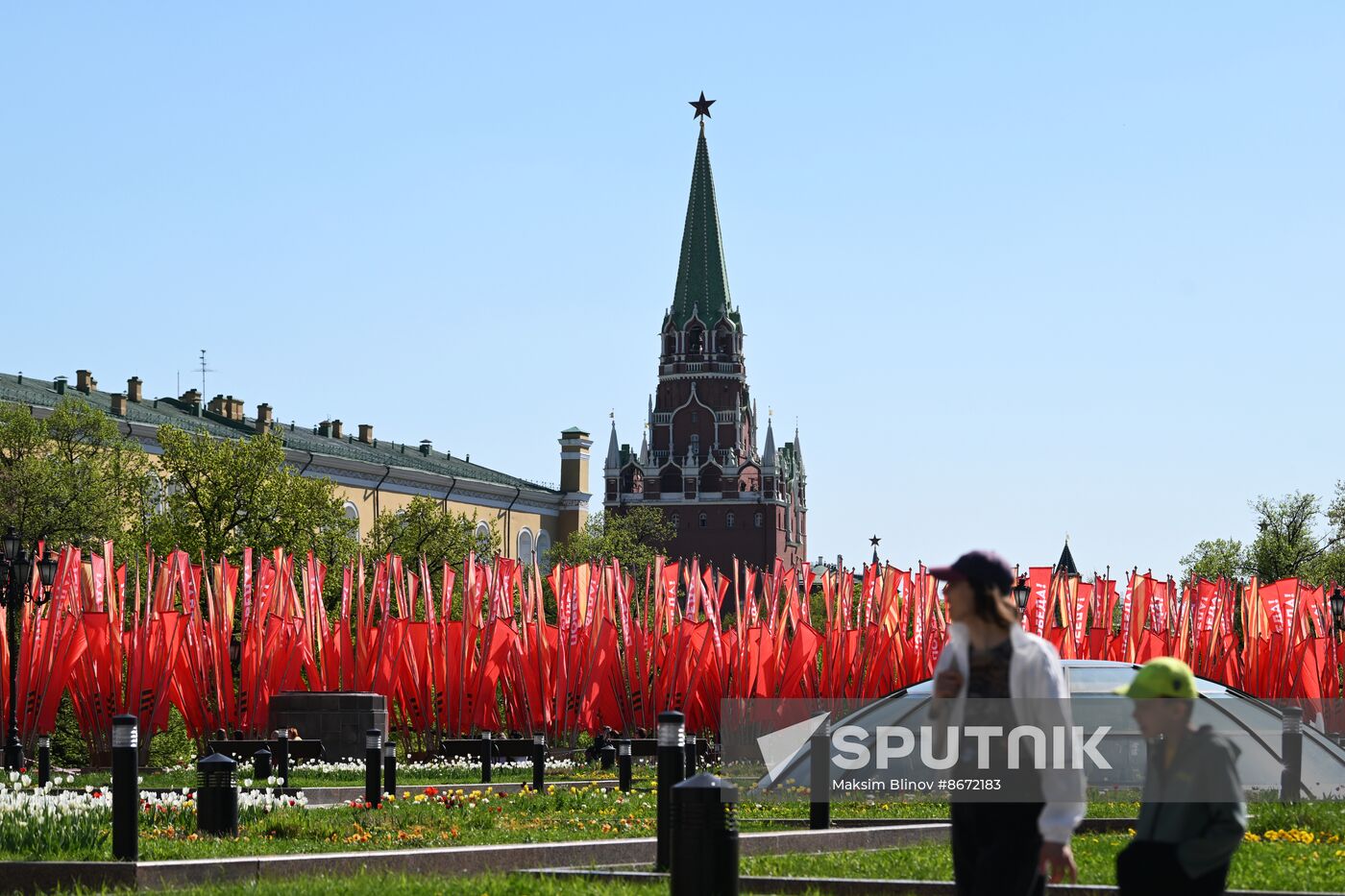 Russia WWII Victory Day Preparations