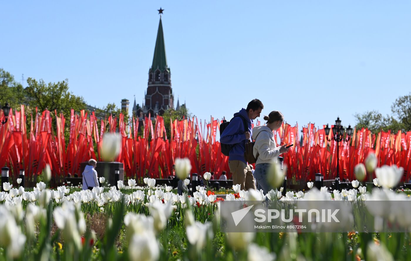 Russia WWII Victory Day Preparations