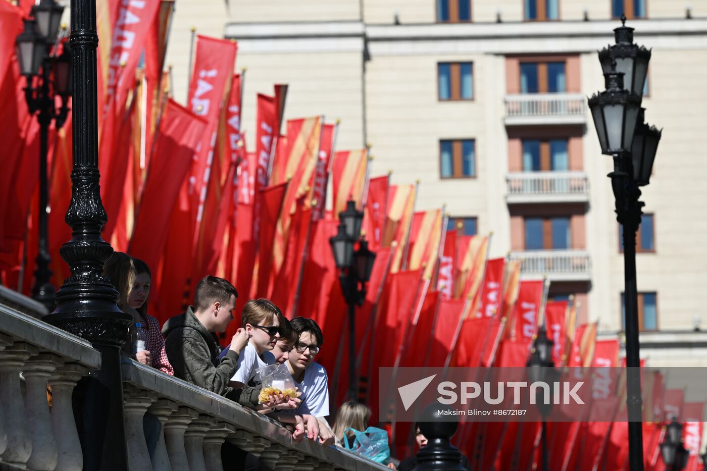 Russia WWII Victory Day Preparations