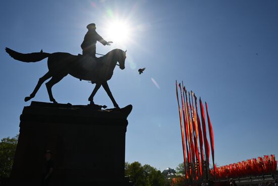 Russia WWII Victory Day Preparations