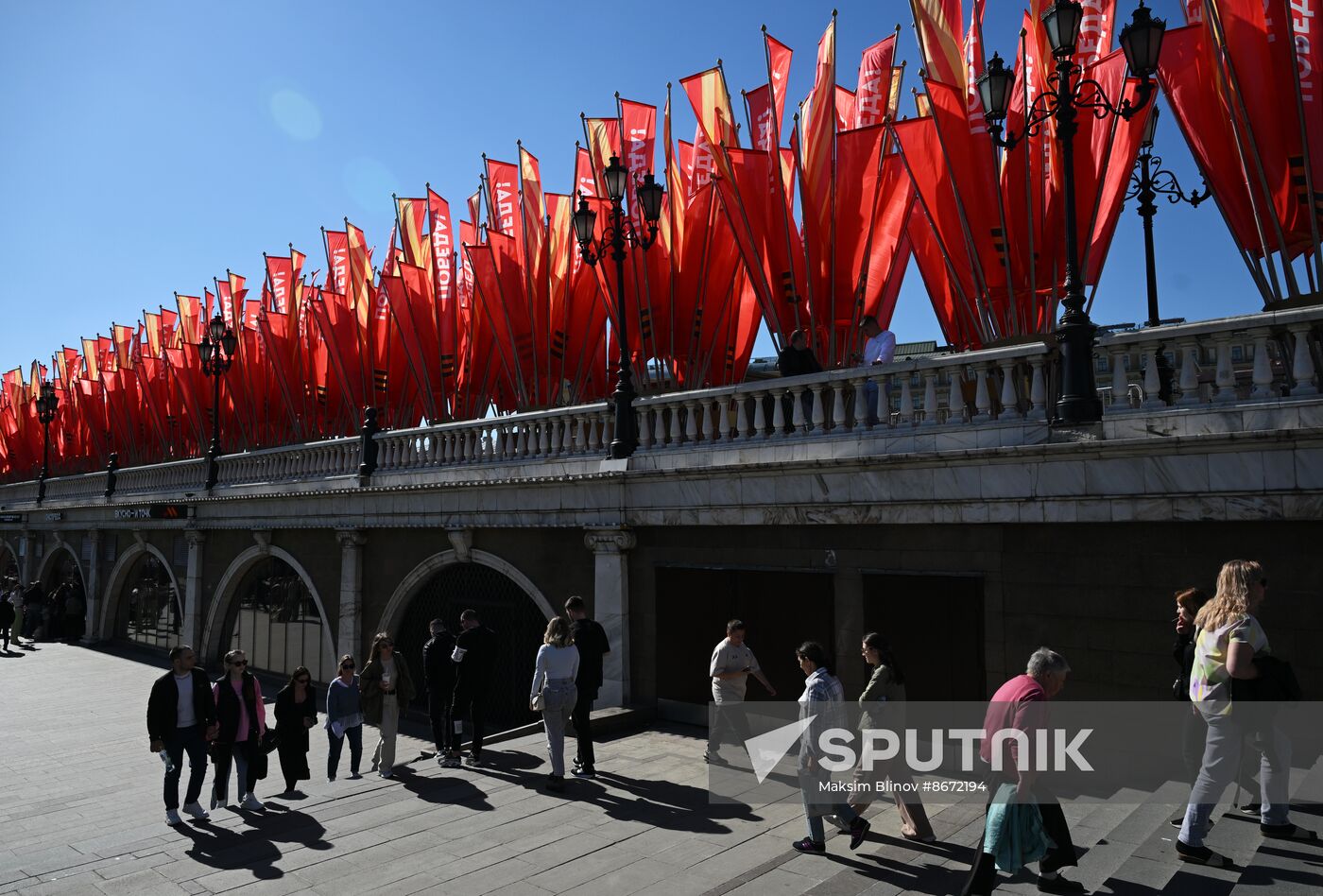 Russia WWII Victory Day Preparations