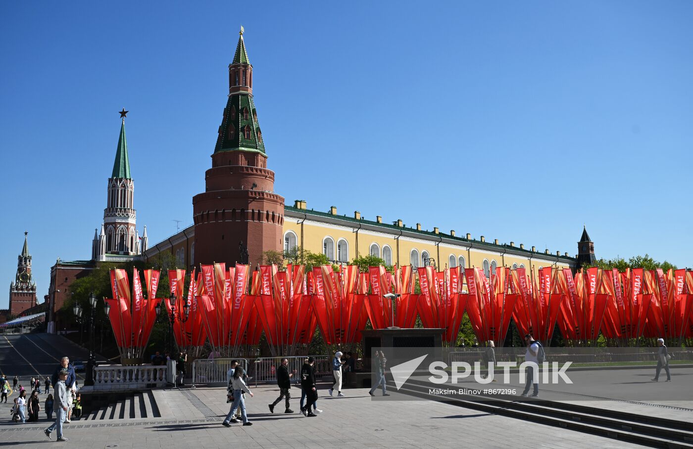 Russia WWII Victory Day Preparations