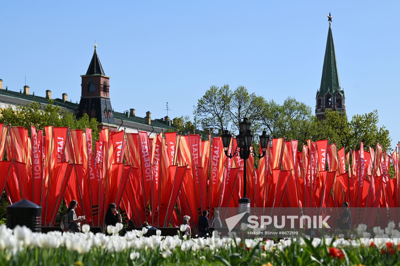 Russia WWII Victory Day Preparations