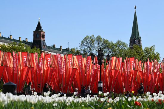 Russia WWII Victory Day Preparations