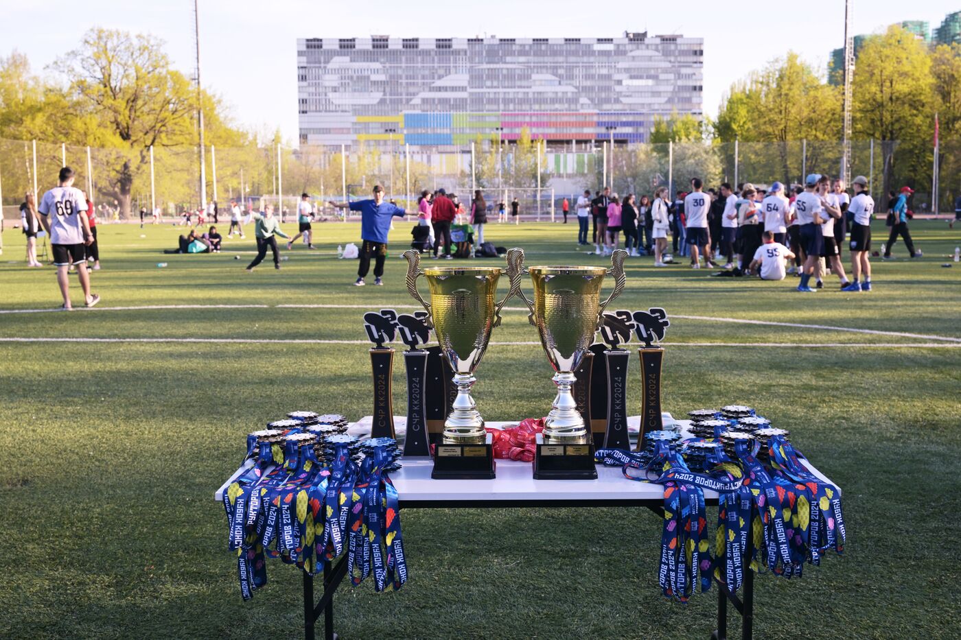 RUSSIA EXPO. Engineers Cup 2024 ultimate frisbee awards ceremony