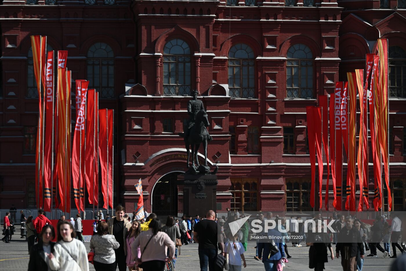 Russia WWII Victory Day Preparations