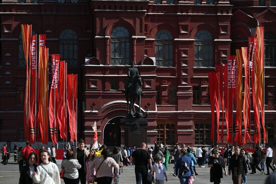 Russia WWII Victory Day Preparations