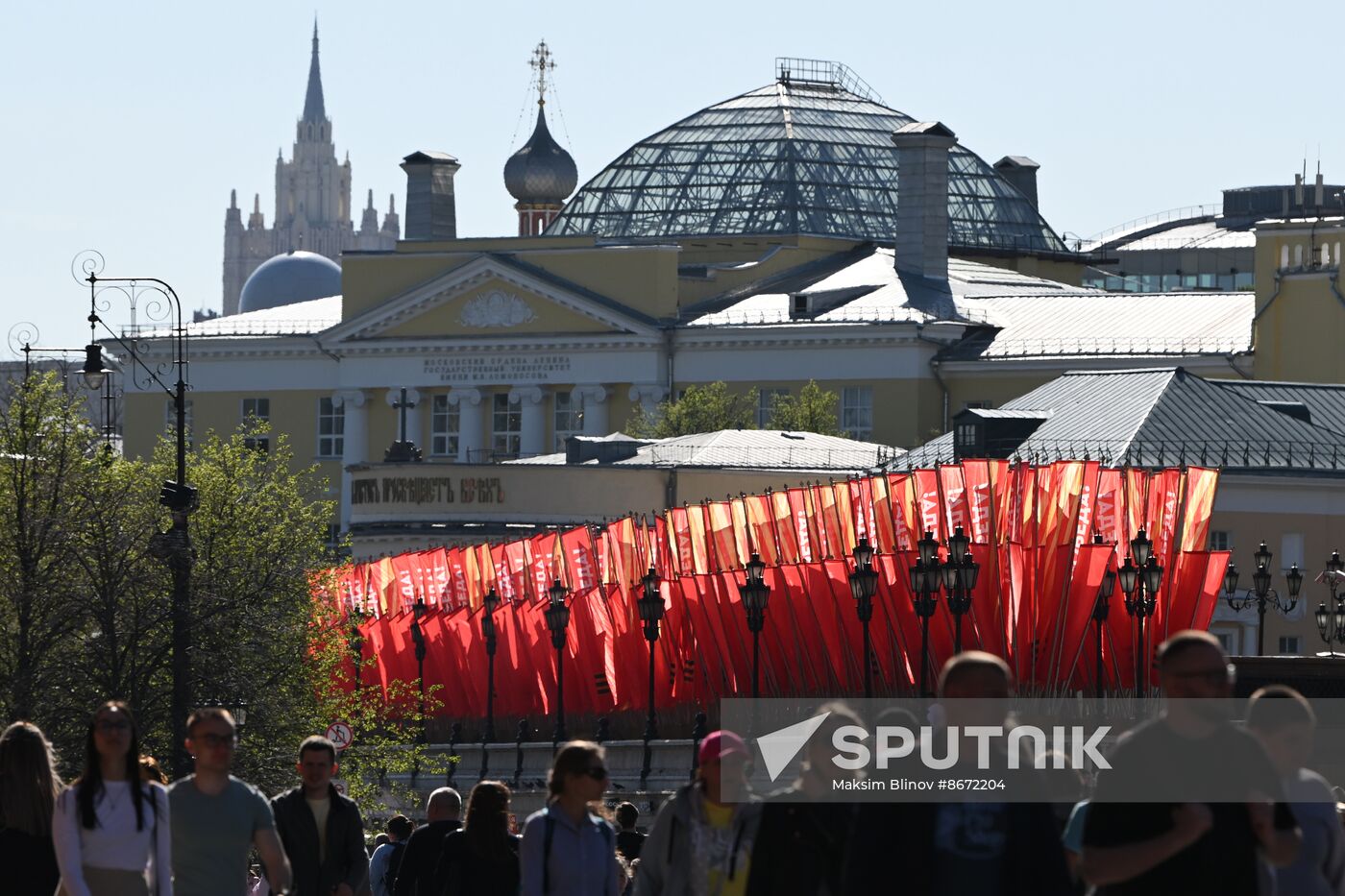 Russia WWII Victory Day Preparations