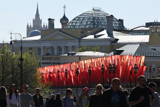 Russia WWII Victory Day Preparations