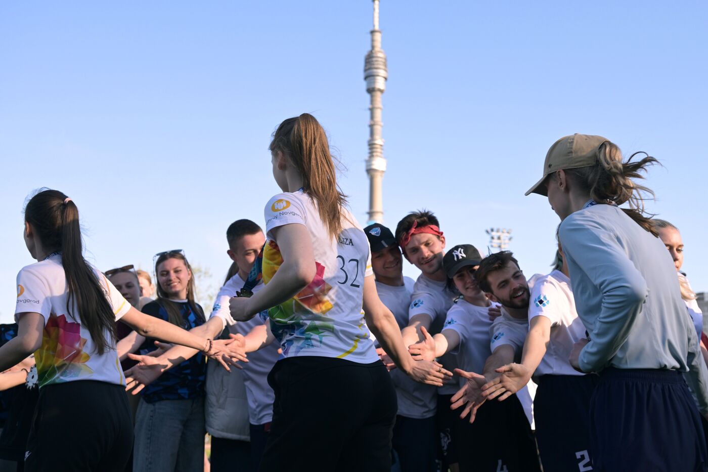 RUSSIA EXPO. Engineers Cup 2024 ultimate frisbee awards ceremony