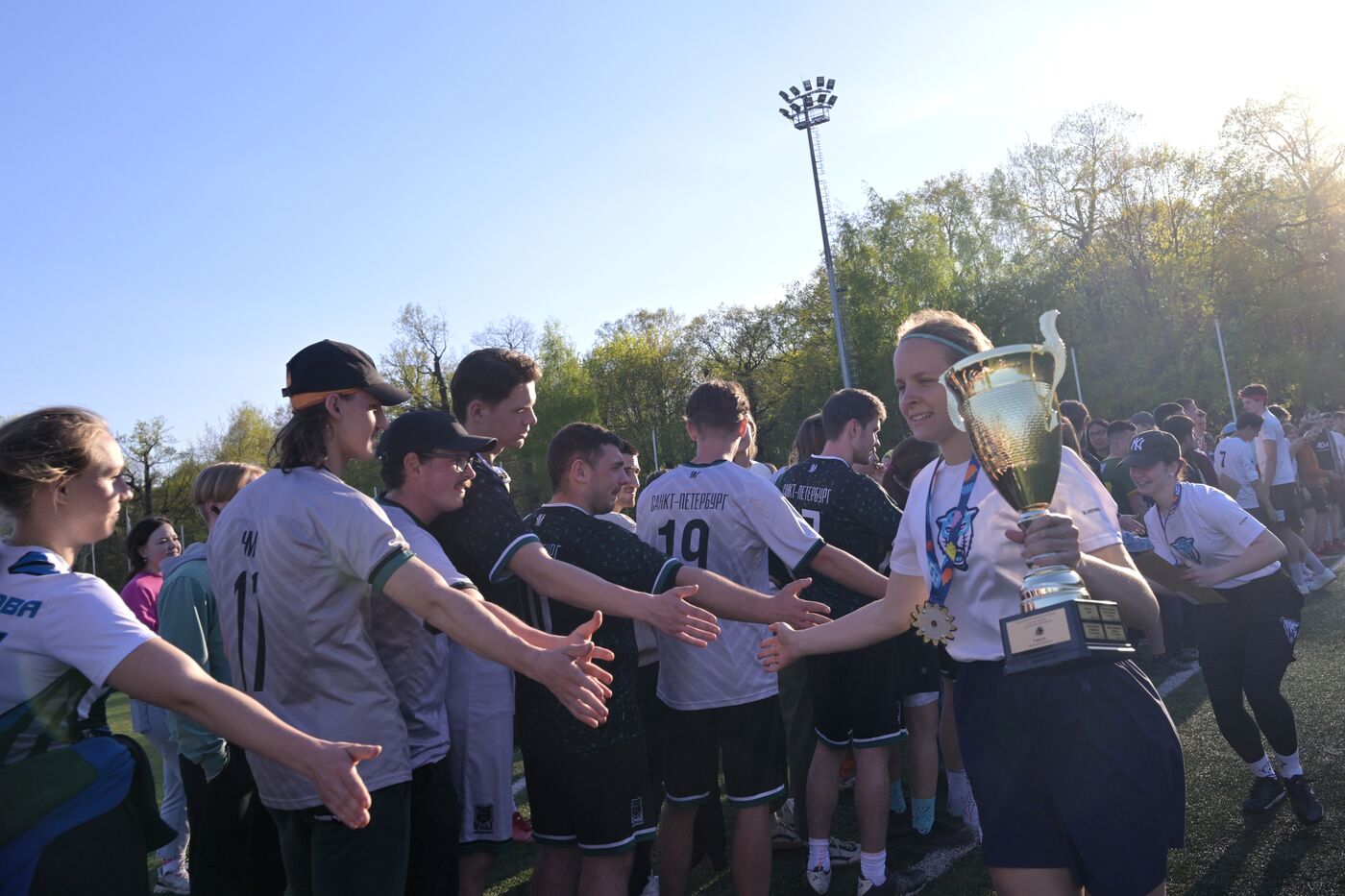 RUSSIA EXPO. Engineers Cup 2024 ultimate frisbee awards ceremony