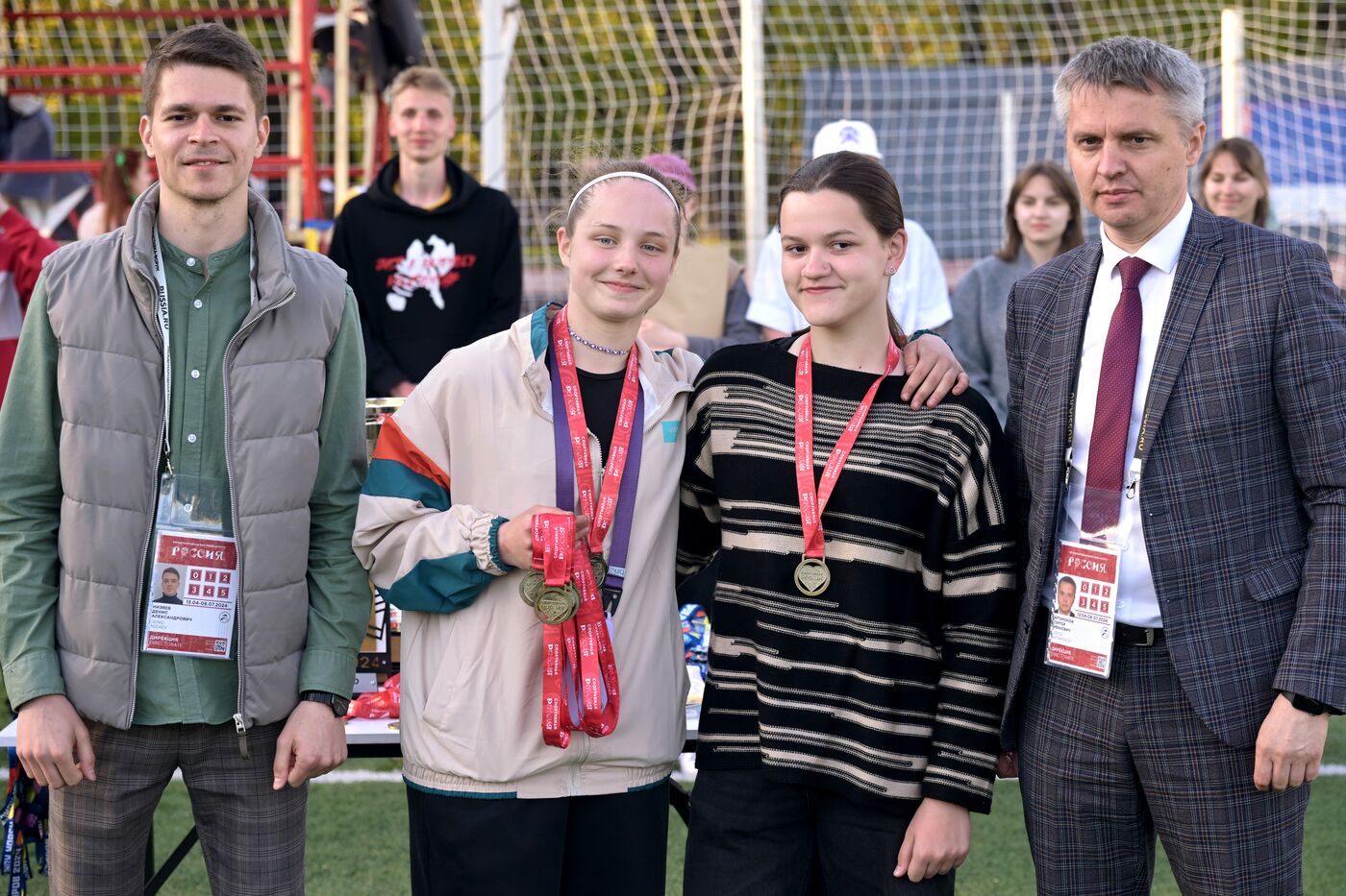 RUSSIA EXPO. Engineers Cup 2024 ultimate frisbee awards ceremony