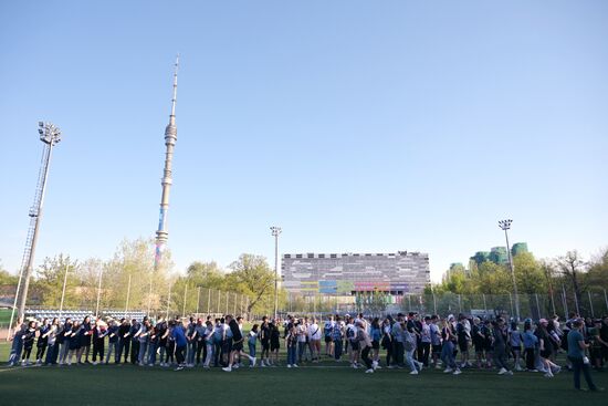 RUSSIA EXPO. Engineers Cup 2024 ultimate frisbee awards ceremony