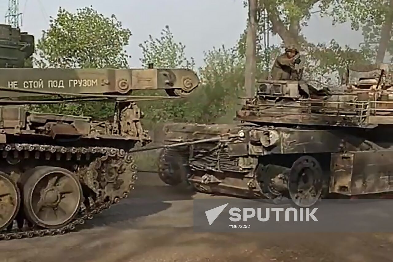 Russia Ukraine Captured Military Equipment