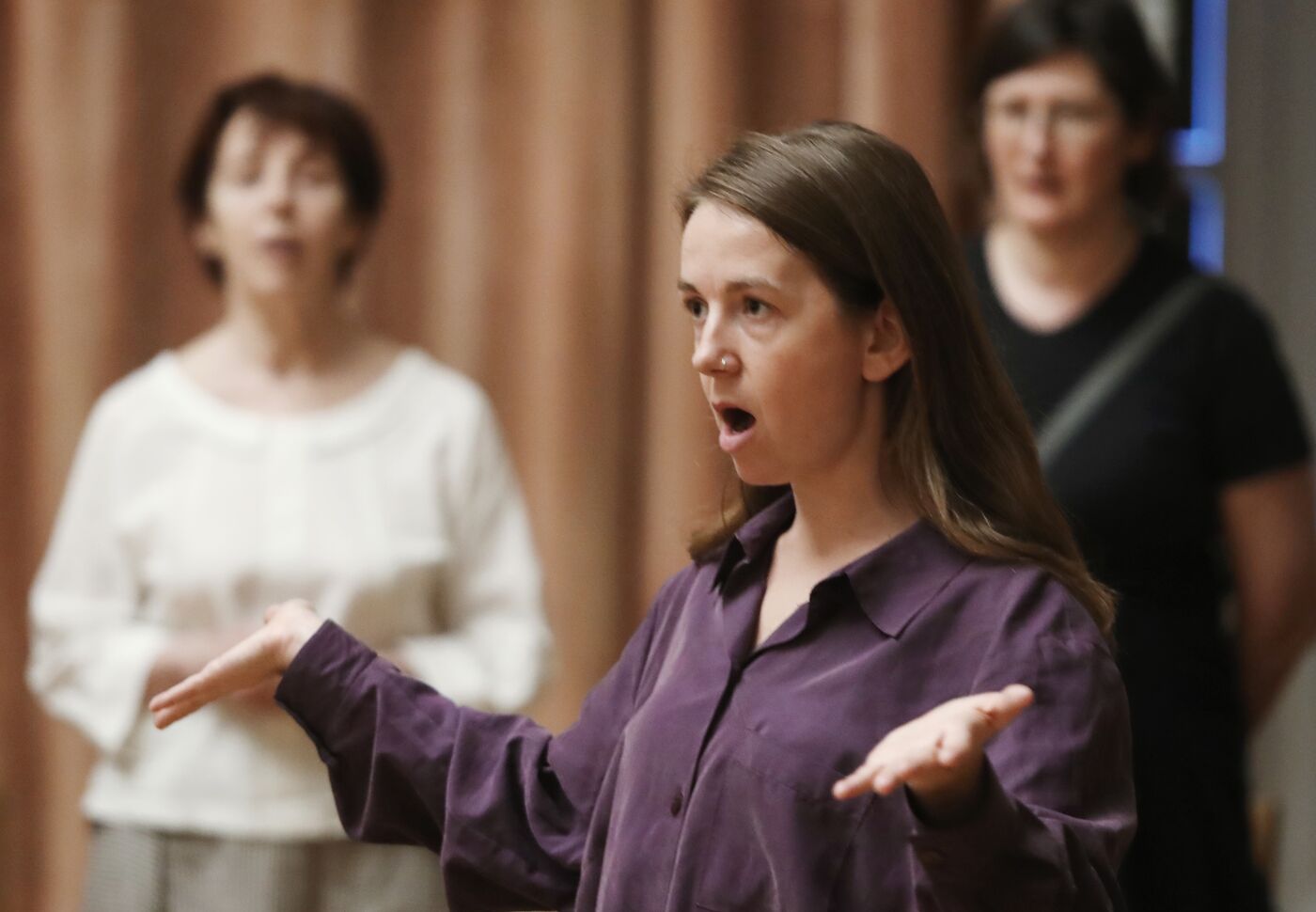 RUSSIA EXPO. Workshop on traditional singing