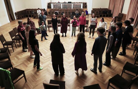 RUSSIA EXPO. Workshop on traditional singing