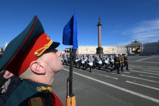 Russia WWII Victory Parade Rehearsal