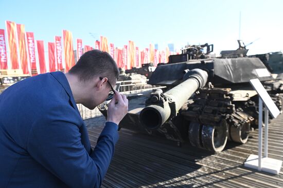 Russia Ukraine Captured Military Equipment Exhibition