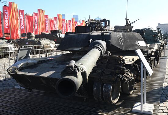 Russia Ukraine Captured Military Equipment Exhibition