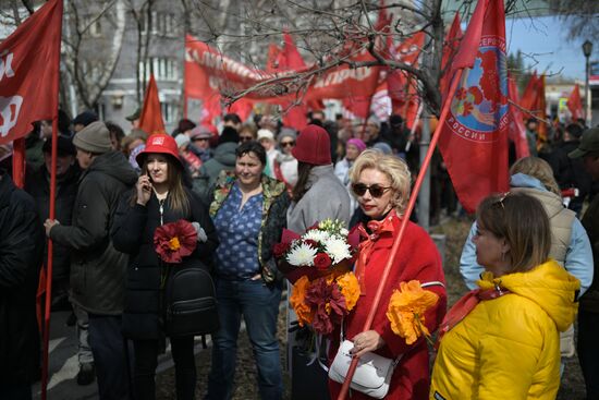 Russia Regions May Day