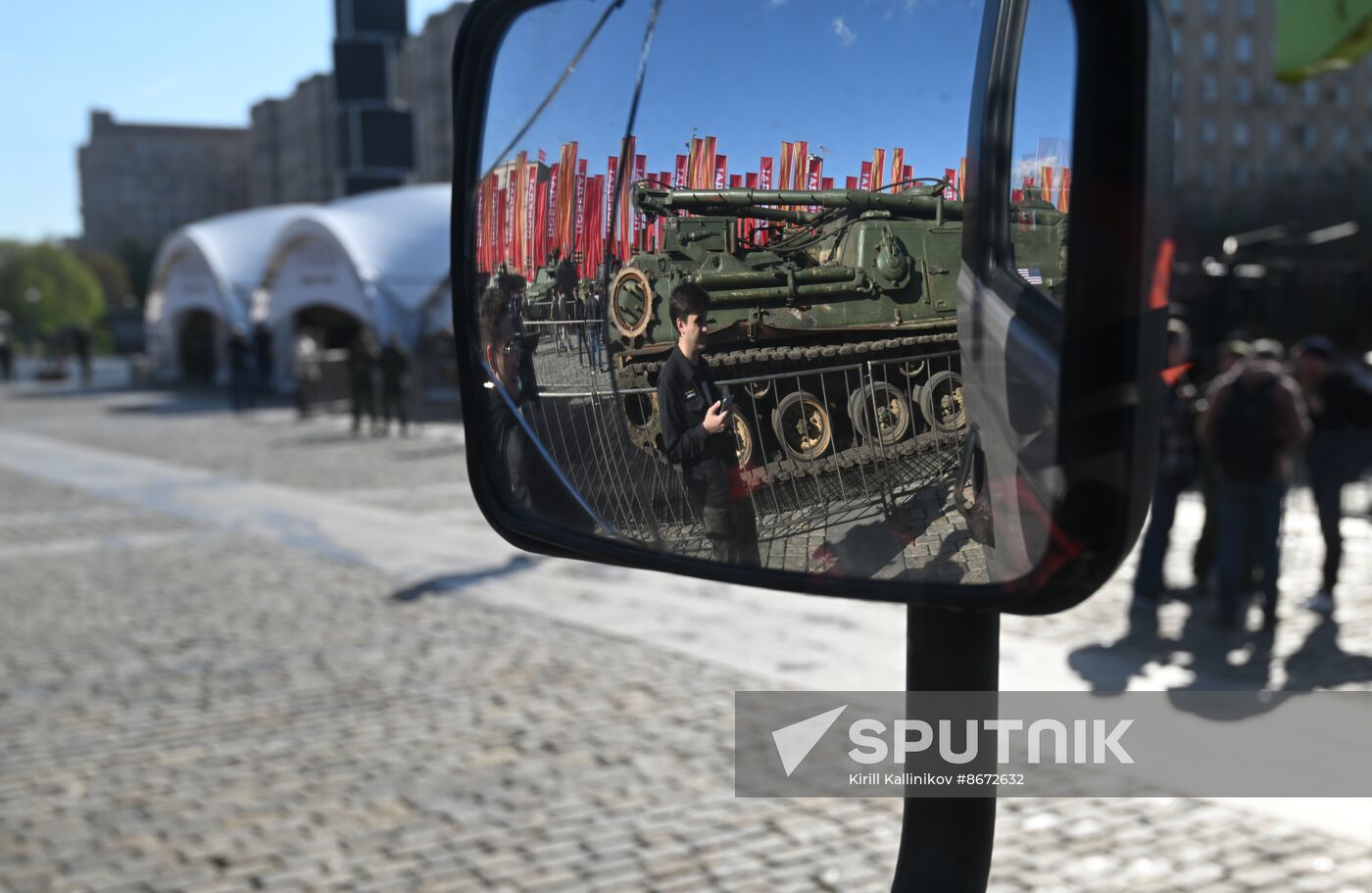 Russia Ukraine Captured Military Equipment Exhibition