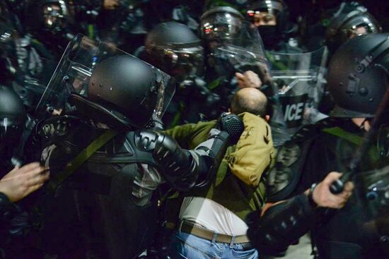 Georgia Foreign Agents Bill Protests