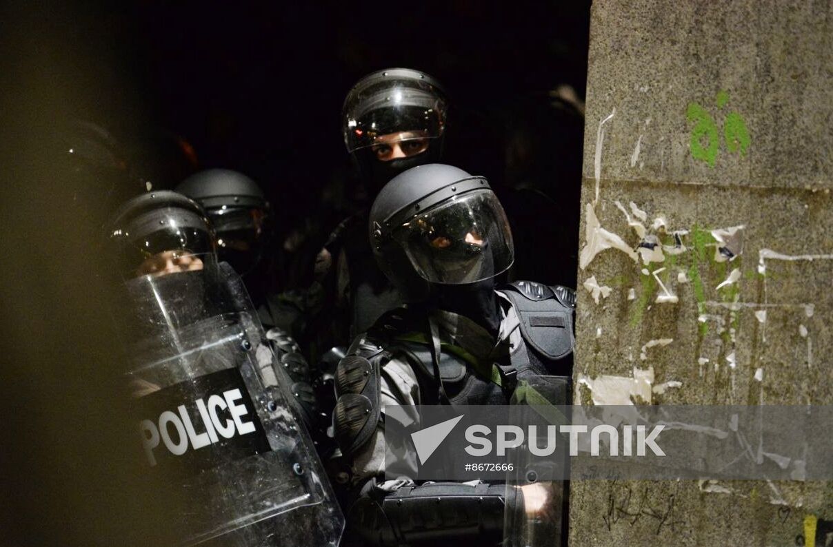 Georgia Foreign Agents Bill Protests