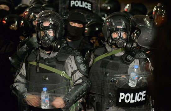 Georgia Foreign Agents Bill Protests