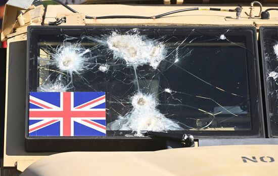 Russia Ukraine Captured Military Equipment Exhibition